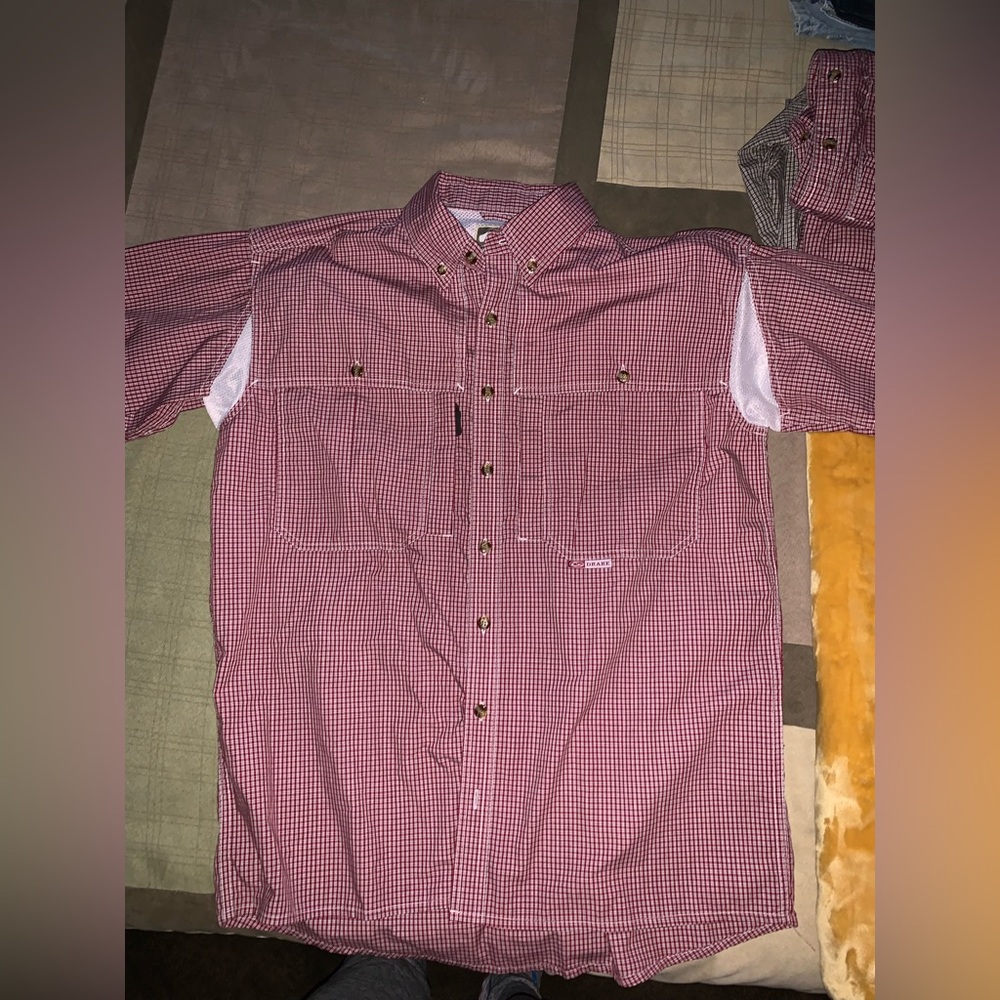 Drake button down shirt size Small LONG SLEEVE
